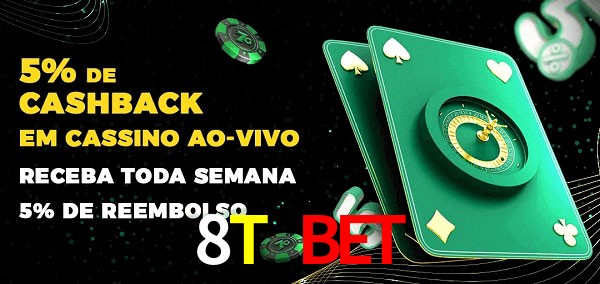 Promoções do cassino ao Vivo 8T Bet